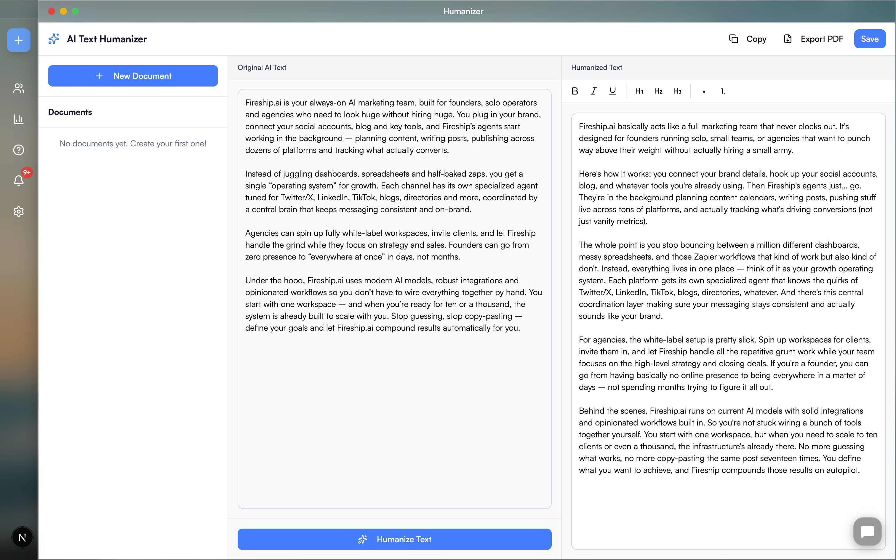 AI内容人性化 illustration